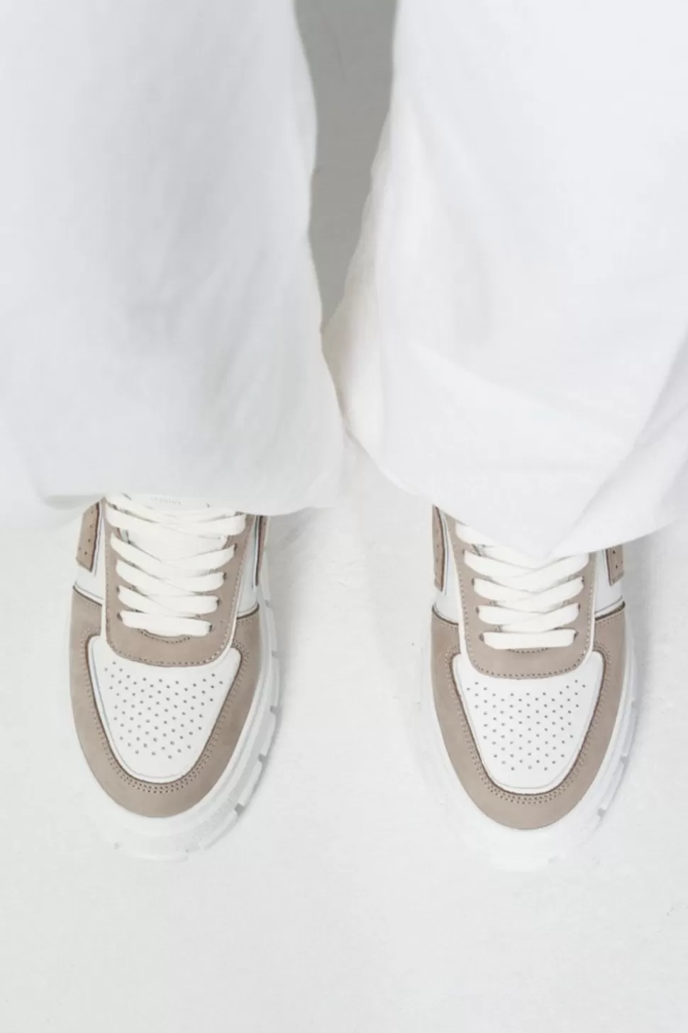 COPENHAGEN STUDIOS Cph332 Leather Mix^Dames Sneakers