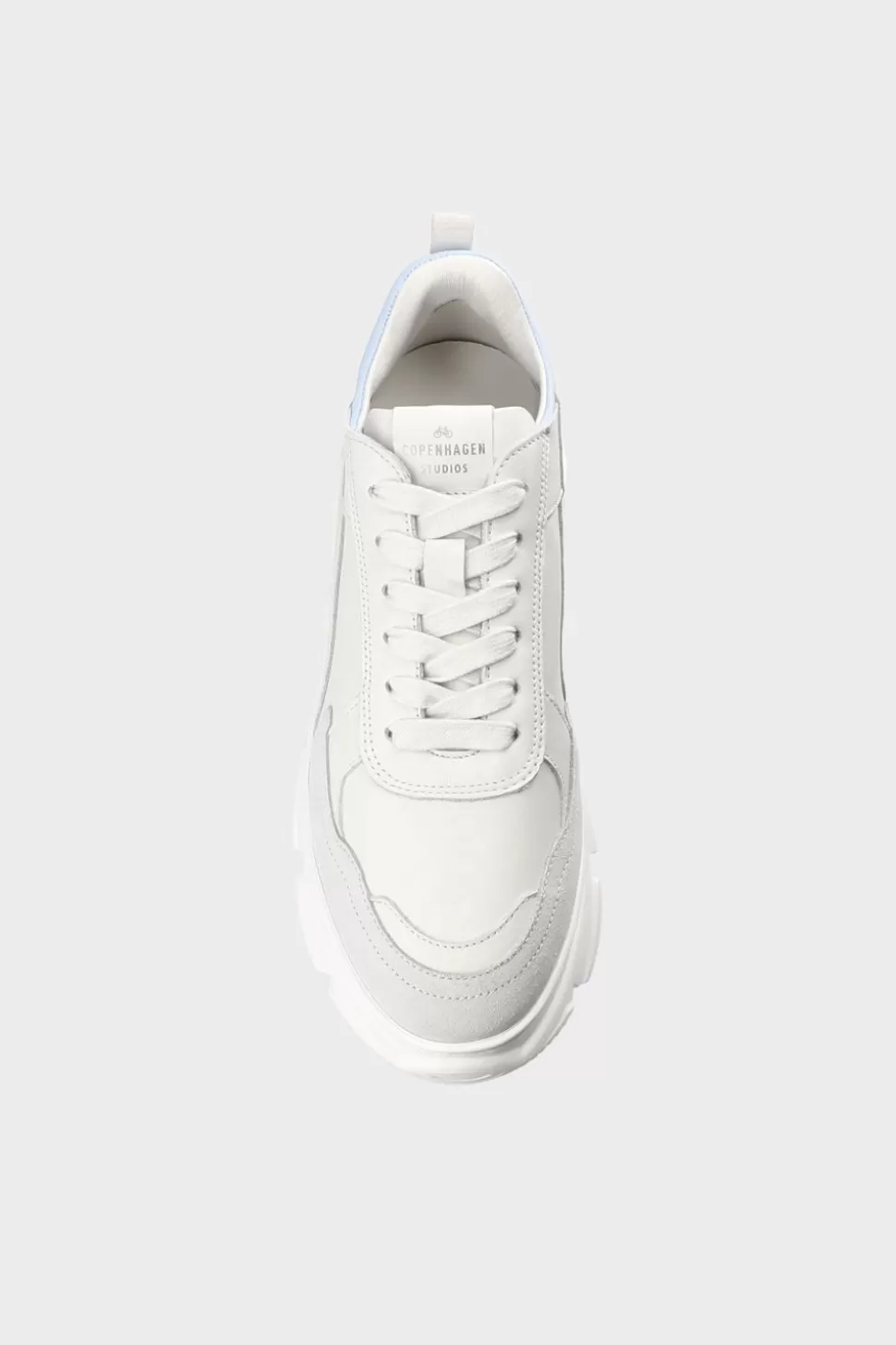 COPENHAGEN STUDIOS Cph40 Leather Mix^Dames Sneakers