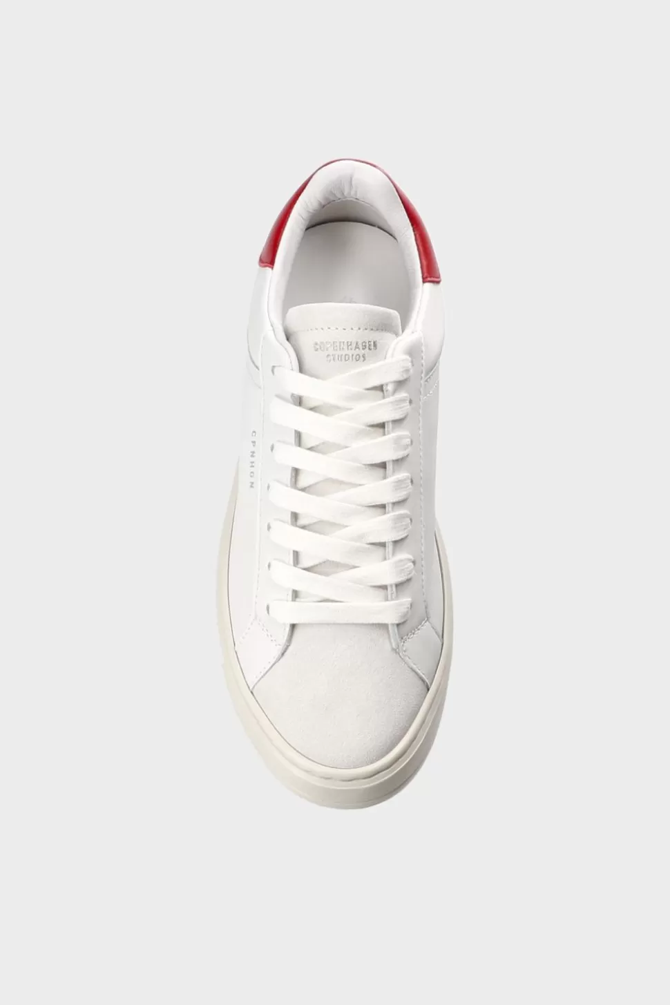 COPENHAGEN STUDIOS Cph72 Leather Mix^Dames Sneakers