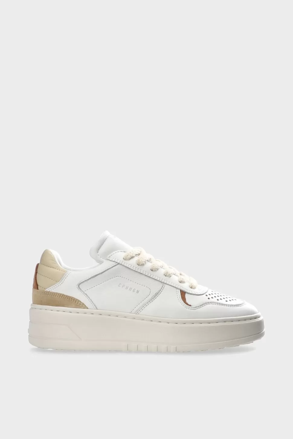 COPENHAGEN STUDIOS Cph76 Leather Mix^Dames Sneakers